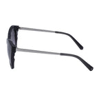 SWAROVKSI Dark Grey Cat-Eye Sunglasses with Grey Lenses