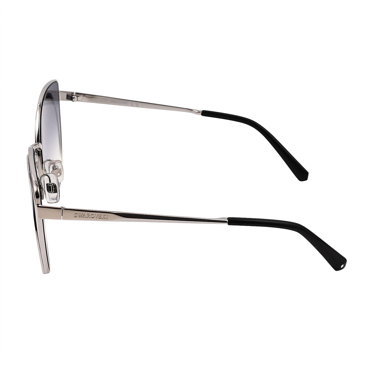 Finest CZ Women's Retro Rimless Metal Purple Sunglasses 6271213 2