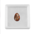 Fire Opal Matrix Pear Shape Gemstone 3.98 Ct. - 14x10 mm