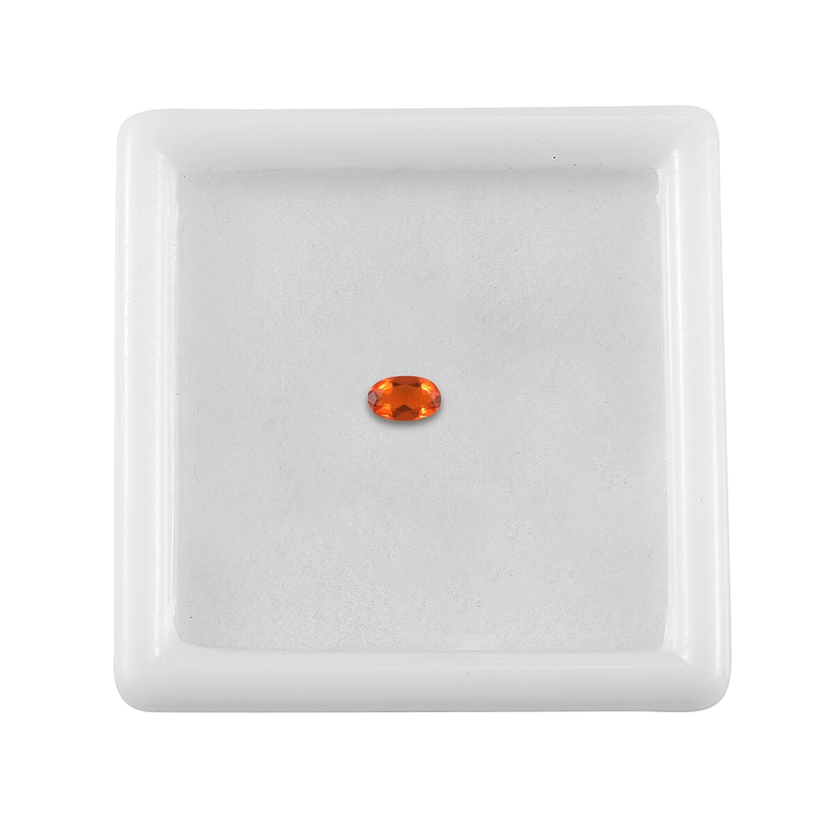 Fire Opal Loose Gemstone in Oval Shape (5x3mm) 7763331 3