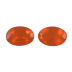 Fire Opal Oval 6x4 mm