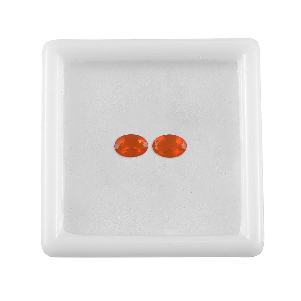Fire Opal Oval 6x4 mm
