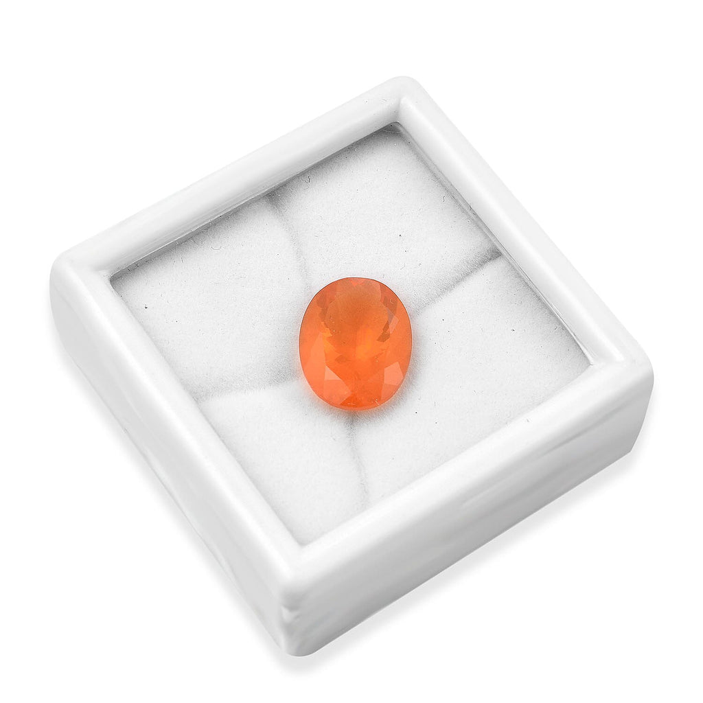 Fire Opal Oval Size Varies