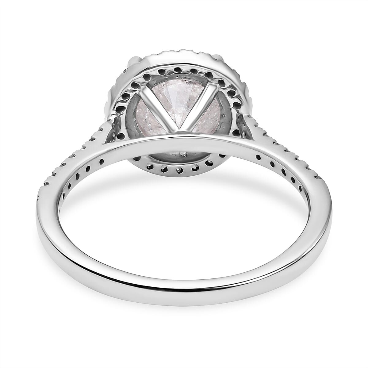Certified and Appraised SGL 14K White Gold Diamond (I1-I2-G-H) Ring 2.15 Ct. 7553107 4