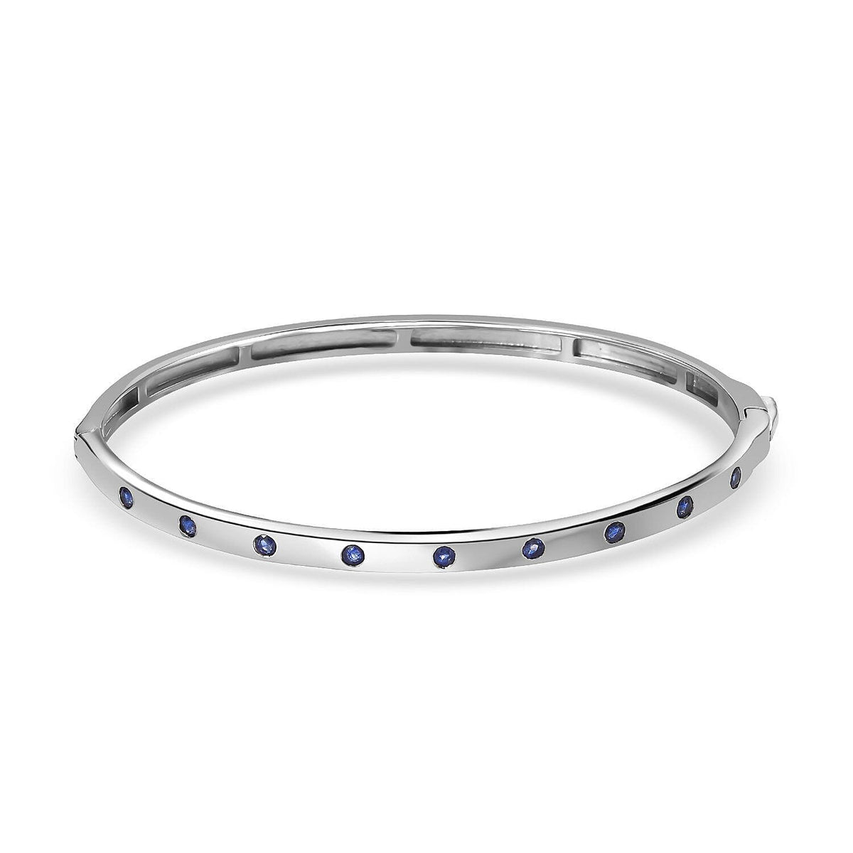 Blue Sapphire Bangle (Size - 7.5) 7485024 0