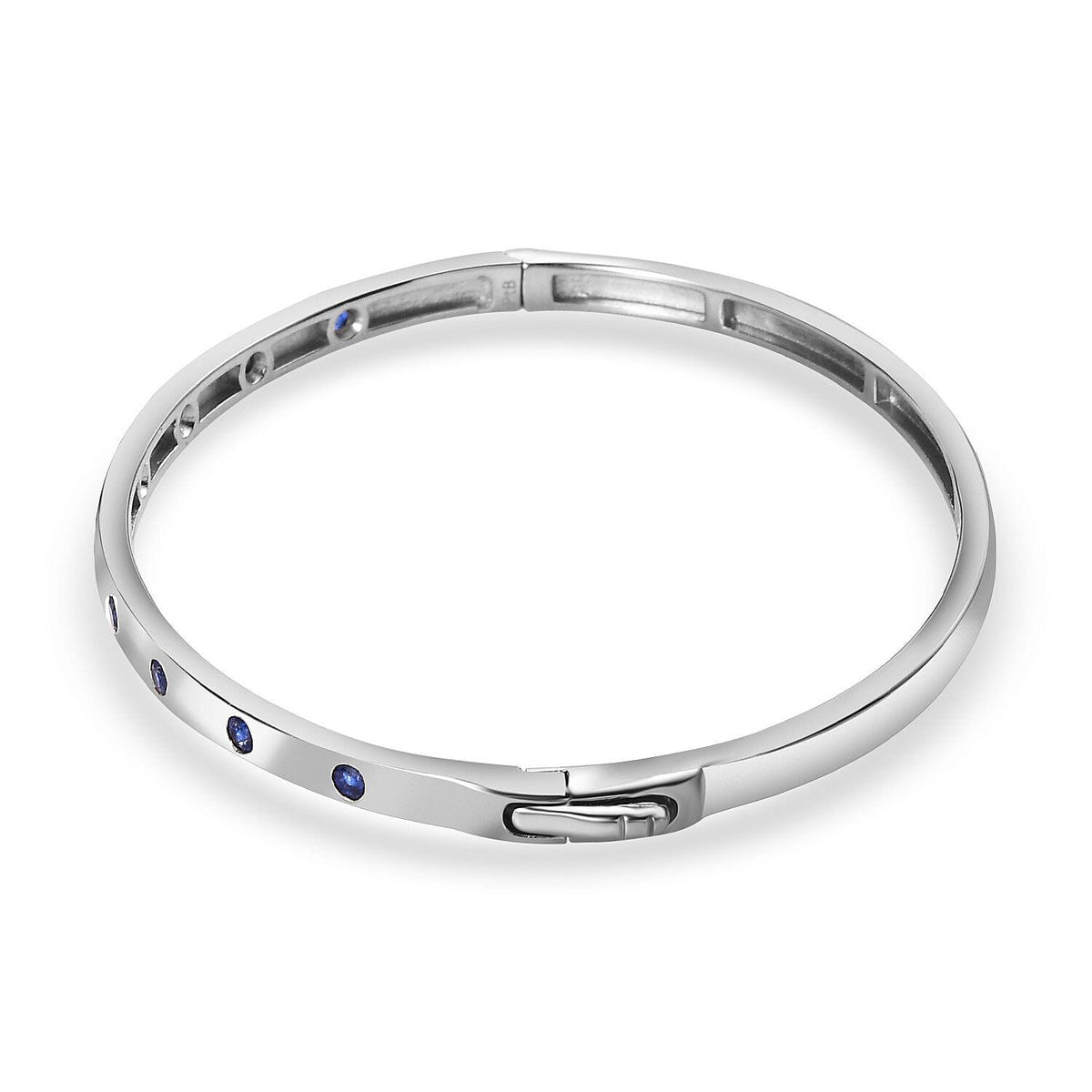 Blue Sapphire Bangle (Size - 7.5) 7485024 3