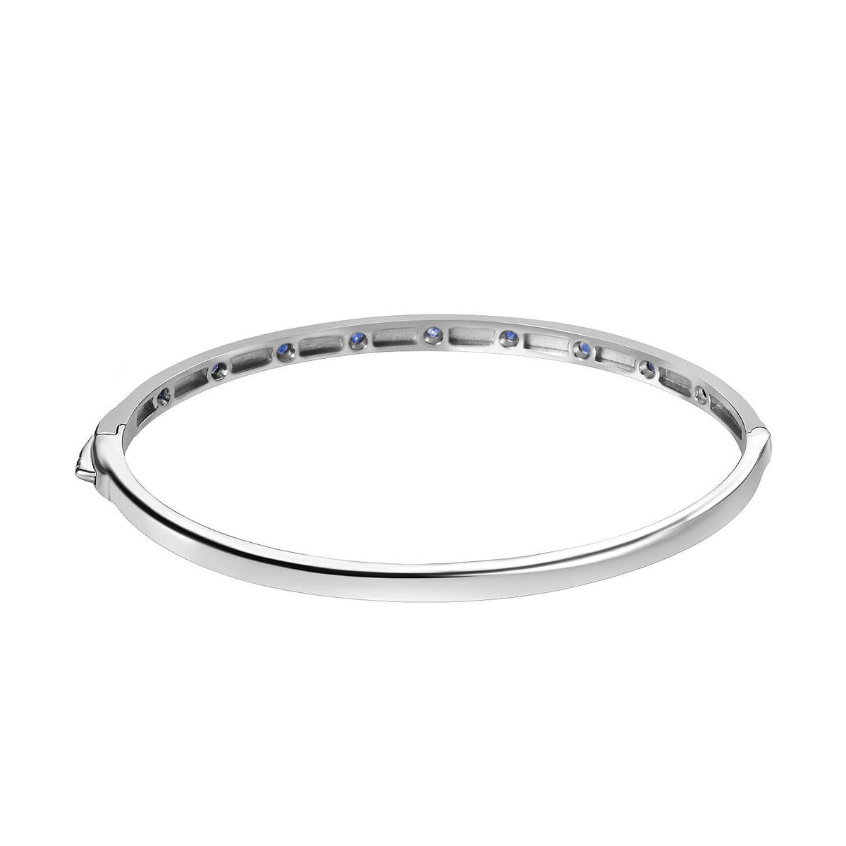 Blue Sapphire Bangle (Size - 7.5) 7485024 4
