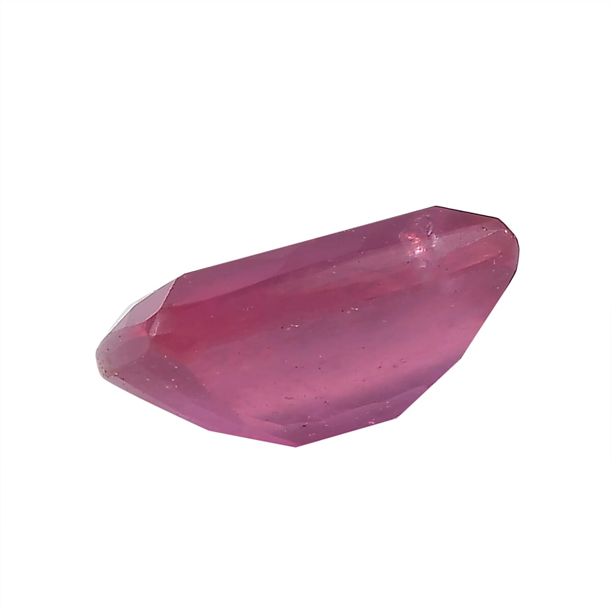 0.53 Ct. Fissure Filled Ruby Loose Gemstone in Cushion Shape 8062382 3