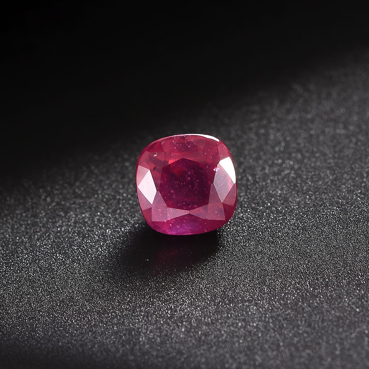 1.01 Ct. Fissure Filled Ruby Loose Gemstone in Cushion Shape 8068357 1