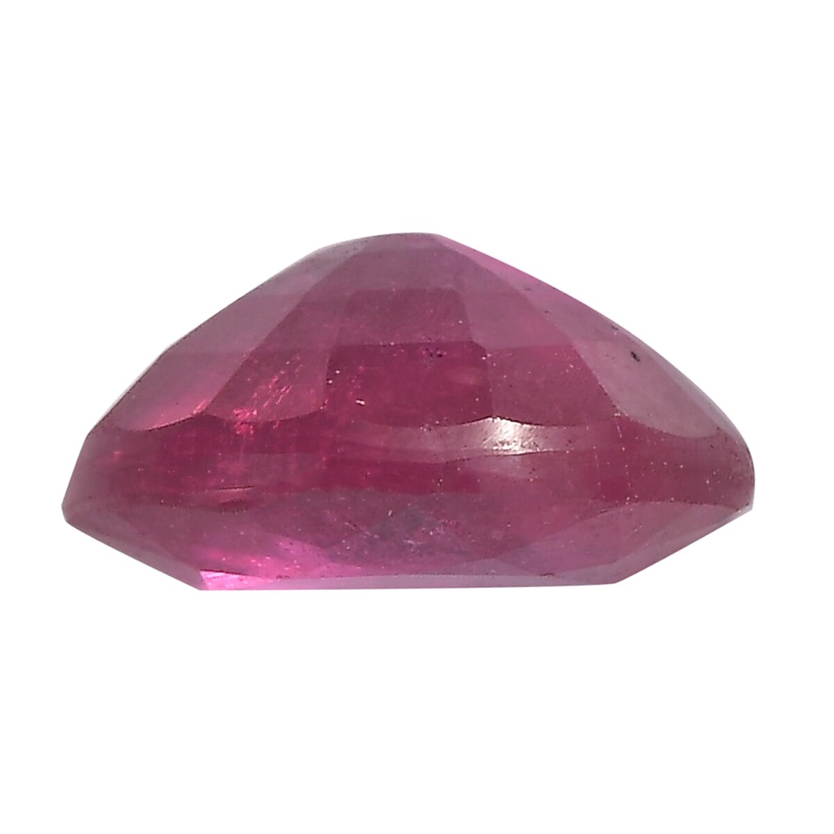 0.58 Ct. Fissure Filled Ruby Loose Gemstone in D Shape 8062383 0