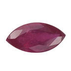 Fissure Filled Ruby Marquee Gemstone 1.18 Ct.