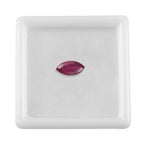 Fissure Filled Ruby Marquee Gemstone 1.18 Ct.