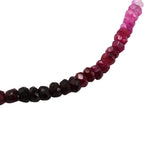 Shades of Ruby Necklace (Size - 20 with Ext.) in 18K Vermeil Gold Plated Sterling Silver 62.77 Ct.