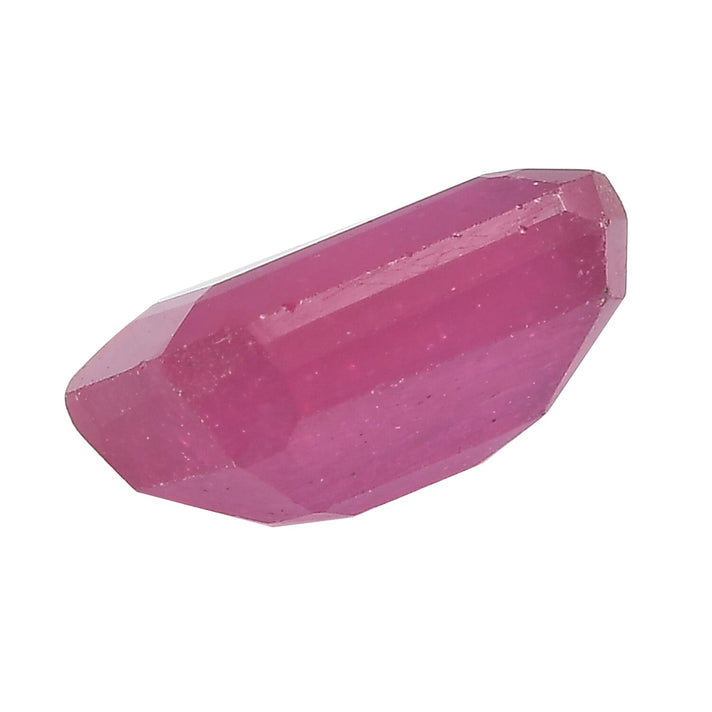 Fissure Filled Ruby Octagon 7X5 mm Gemstone, 1.30 Ct 8499603 2