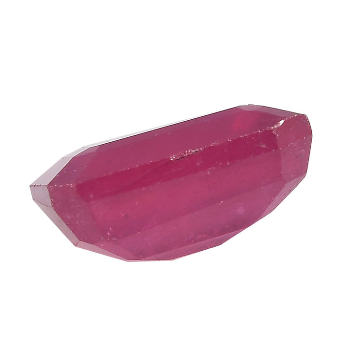 Fissure Filled Ruby Octagon 7X5 mm Gemstone, 1.38 Ct 8499659 2