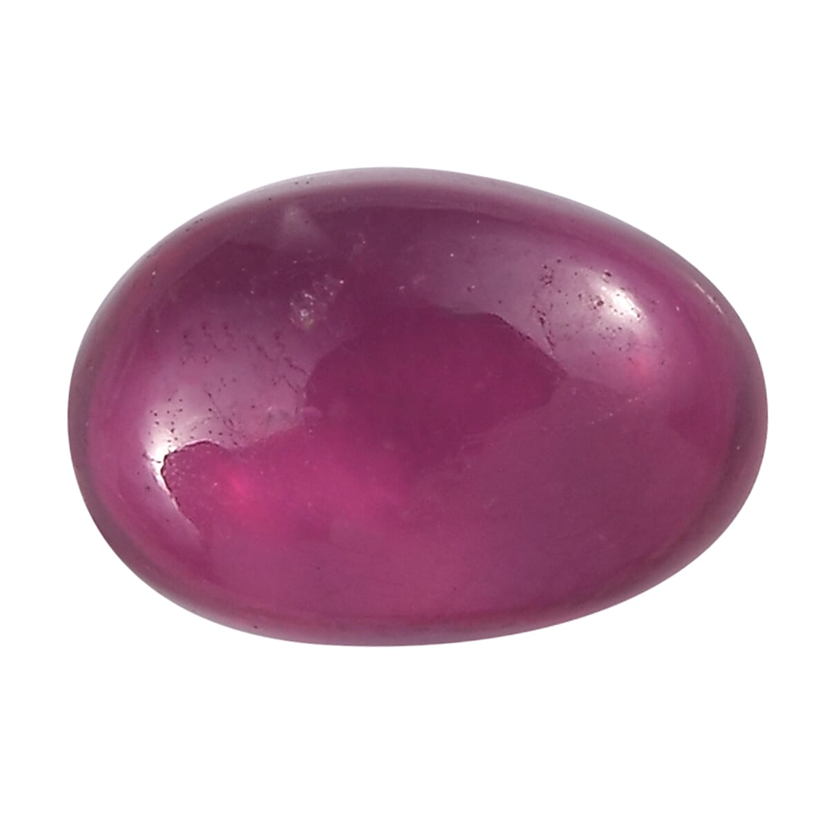 0.55 Ct. Fissure Filled Ruby Loose Gemstone in Oval Shape 8062392 0