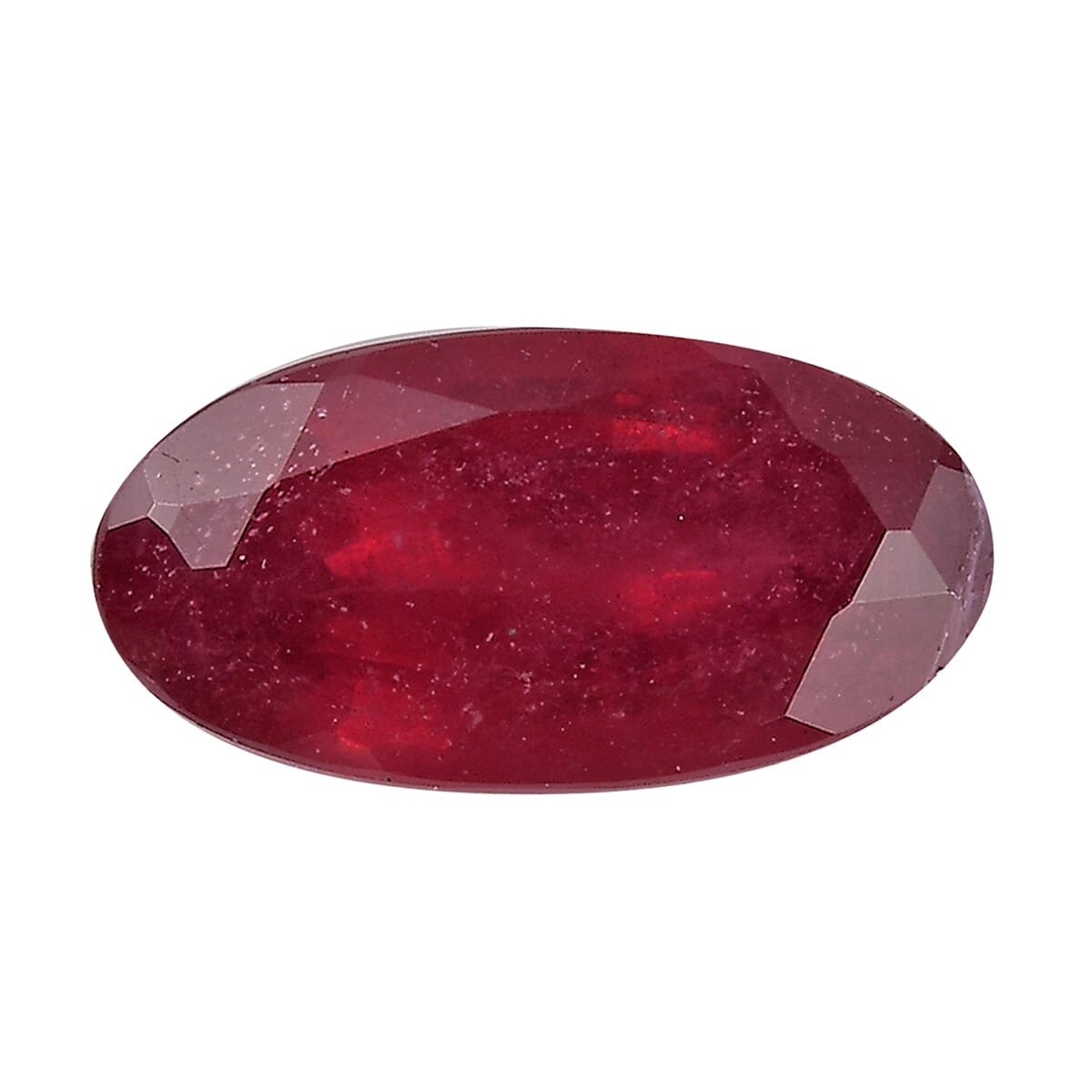 0.86 Ct. Fissure Filled Ruby Loose Gemstone in Oval Shape 8062393 0