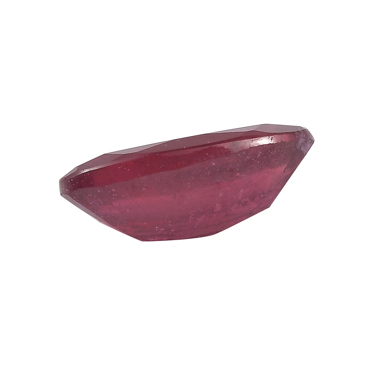 0.86 Ct. Fissure Filled Ruby Loose Gemstone in Oval Shape 8062393 2