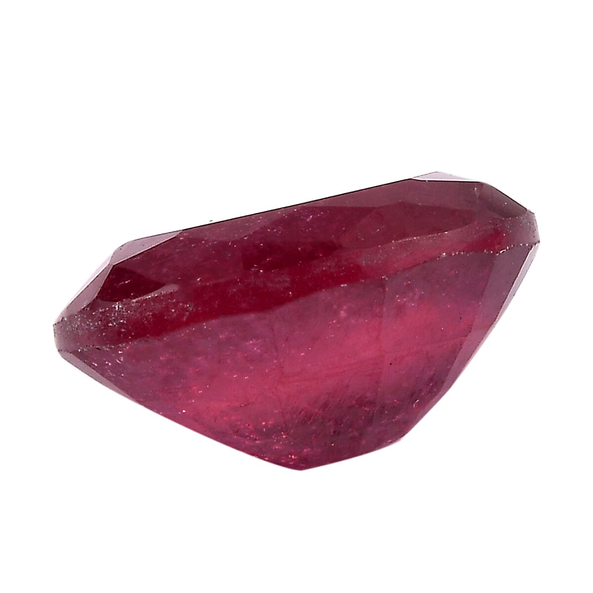 1.50 Ct. Fissure Filled Ruby Loose Gemstone in Oval Shape 8062394 2