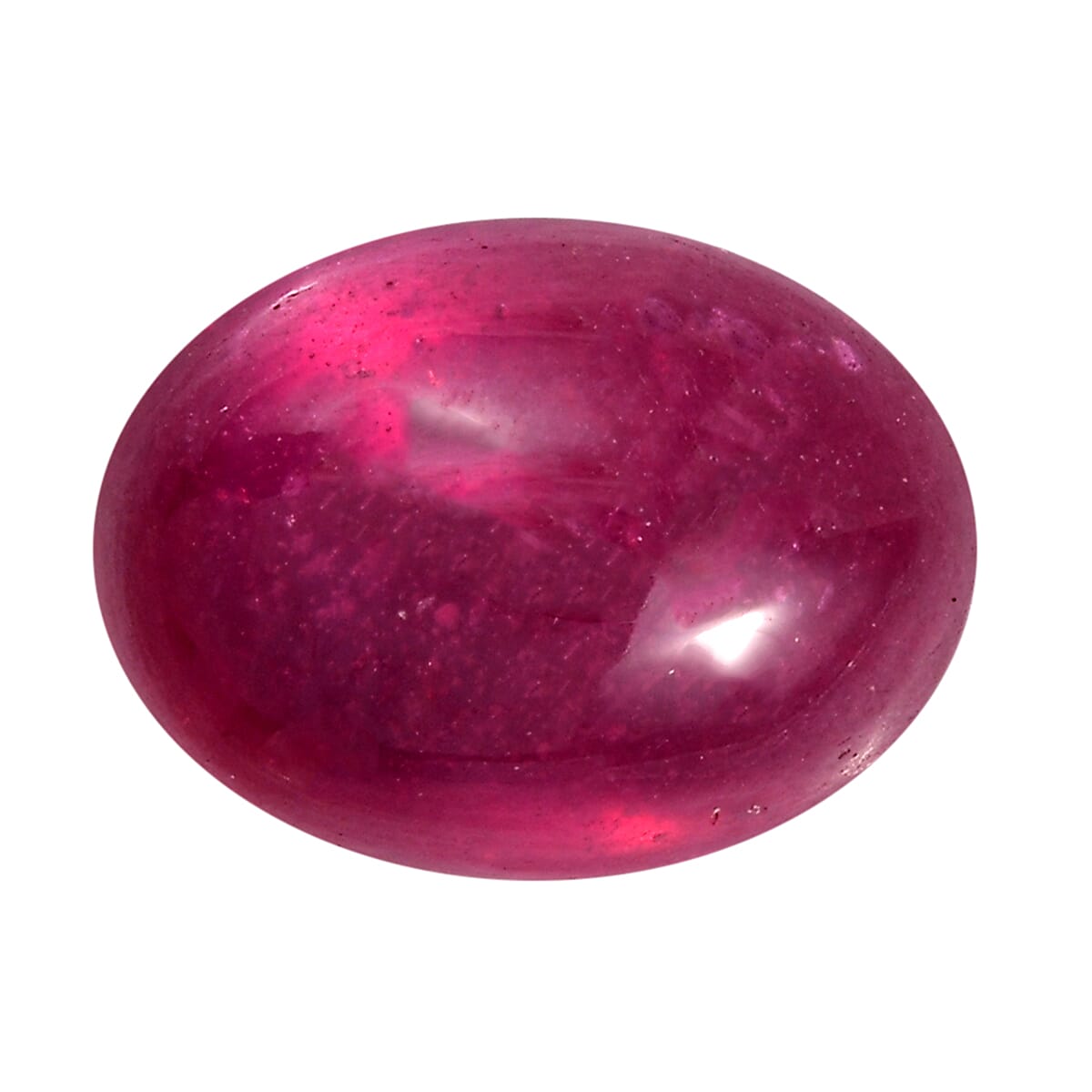 1.65 Ct. Fissure Filled Ruby Loose Gemstone in Oval Shape 8062395 0