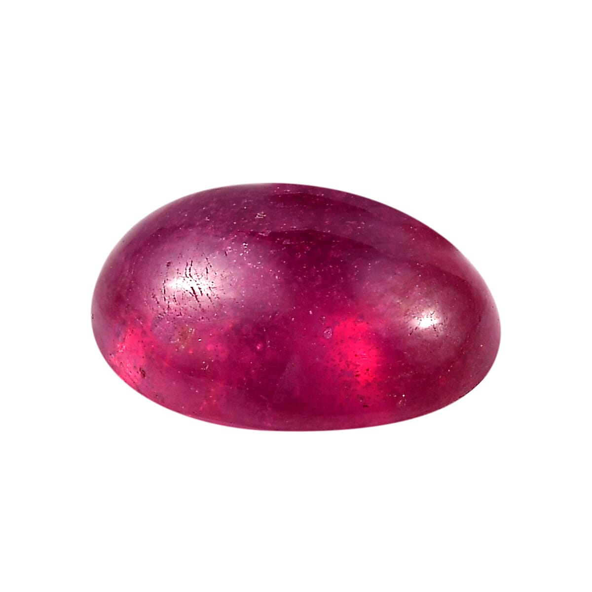1.65 Ct. Fissure Filled Ruby Loose Gemstone in Oval Shape 8062395 2