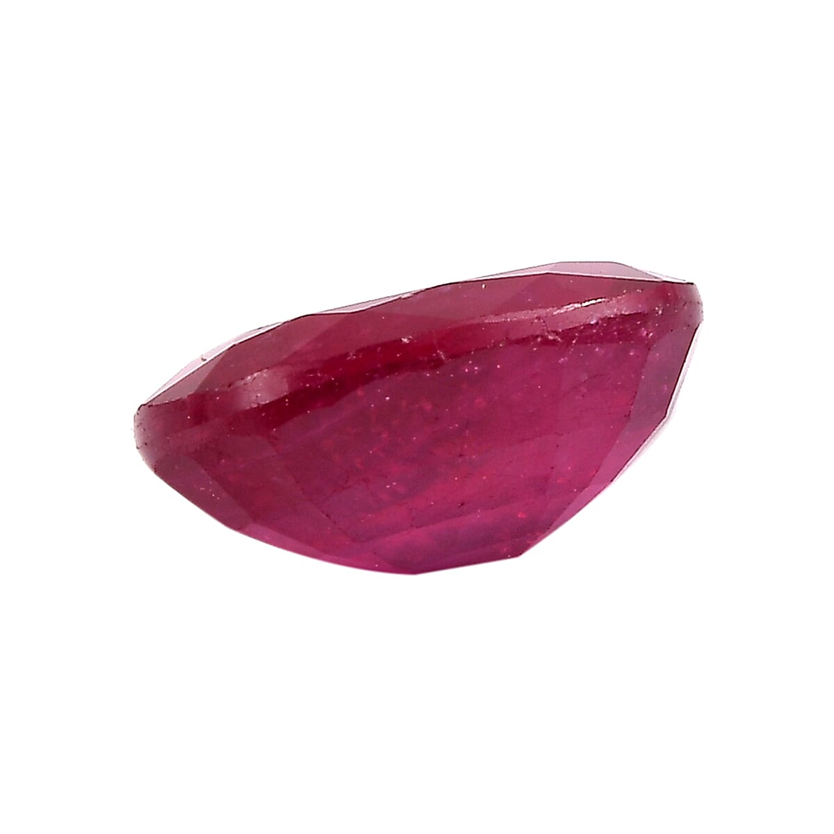 1.48 Ct. Fissure Filled Ruby Loose Gemstone in Oval Shape 8062396 2