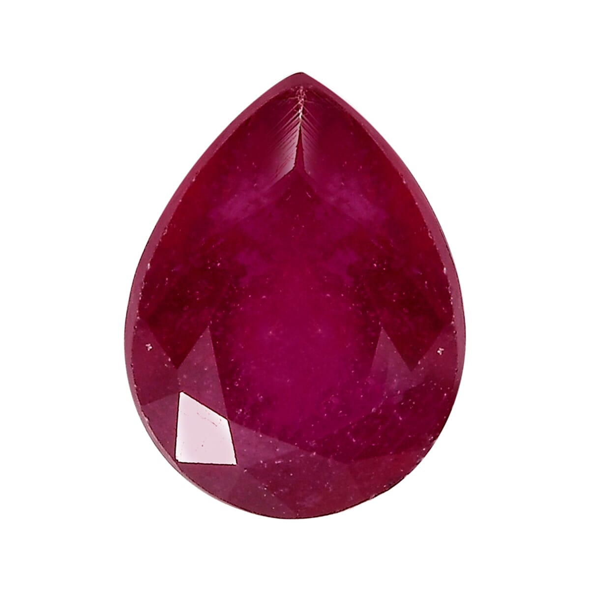 1.50 Ct. Fissure Filled Ruby Loose Gemstone in Pear Shape 8062399 0
