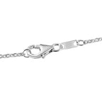 Ruby Pendant with Chain (Size 20) in rhodium Sterling Silver  Wt. 7.36 Gms  1.235  Ct.