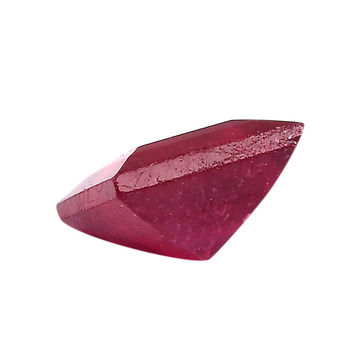 0.37 Ct. Fissure Filled Ruby Loose Gemstone in Square Shape 8062403 2
