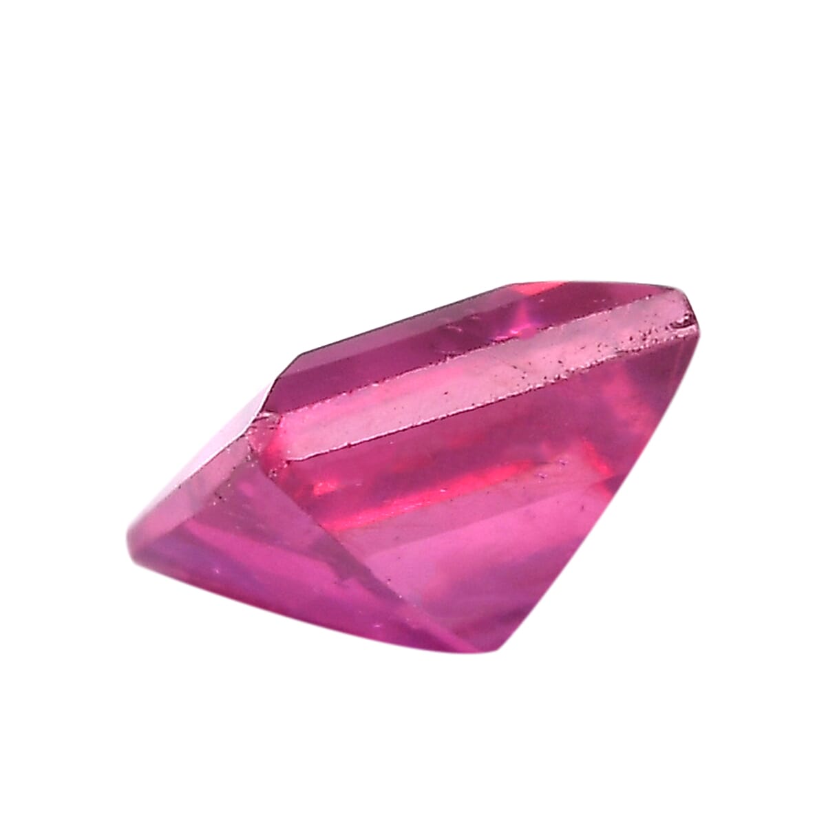 Set of 3 Fissure Filled Ruby Loose Gemstones in Square Shape 1.09 Ct. 8062404 3