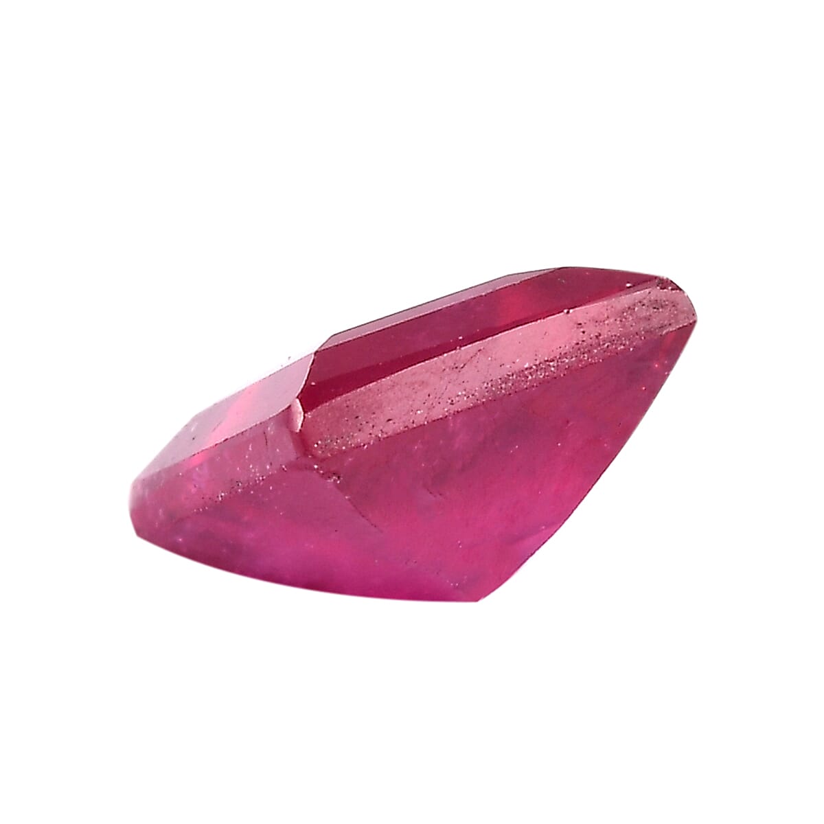 0.85 Ct. Fissure Filled Ruby Loose Gemstone in Square Shape 8062405 2