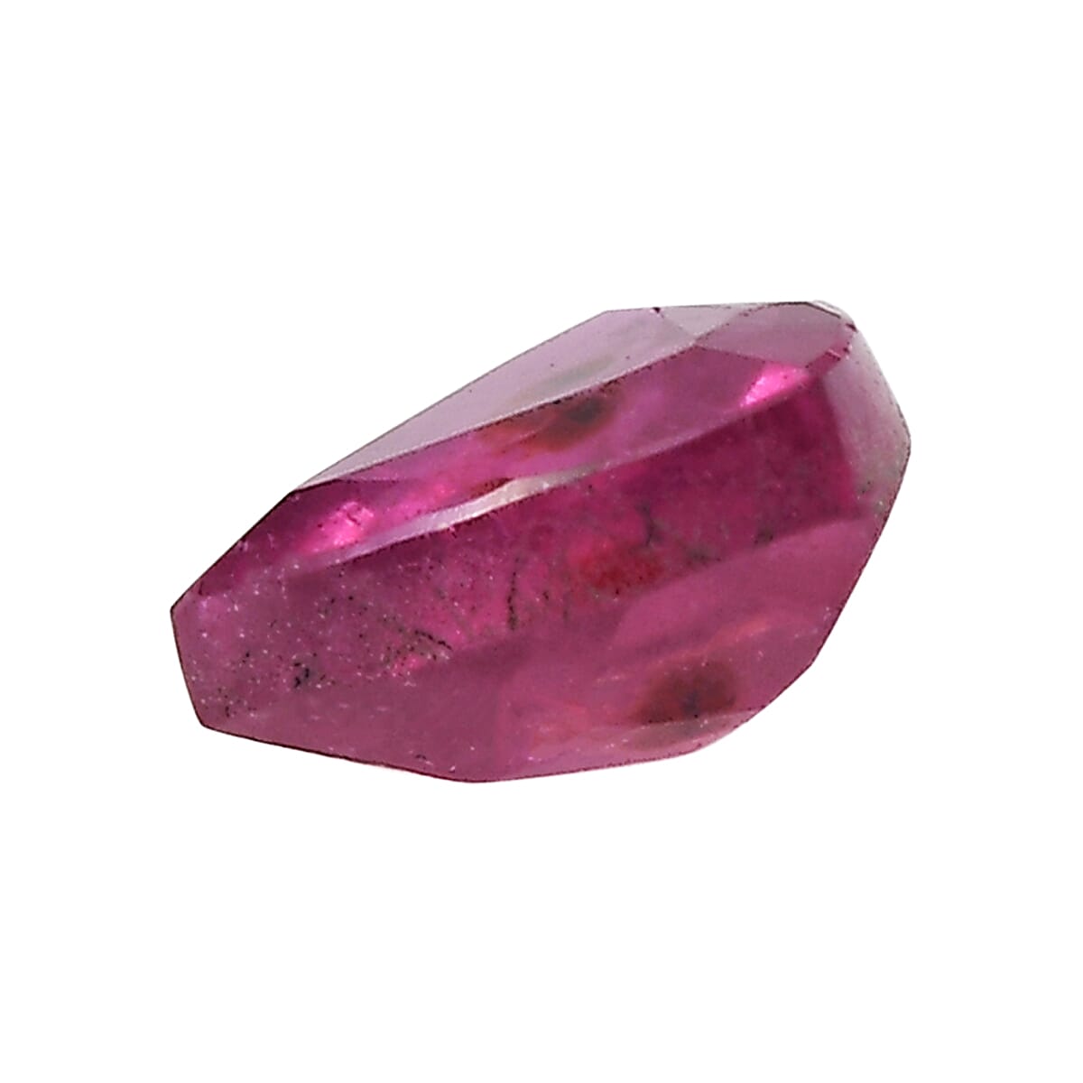 Set of 3 Fissure Filled Ruby Loose Gemstones in Trillion Shape 0.89 Ct. 8072239 2