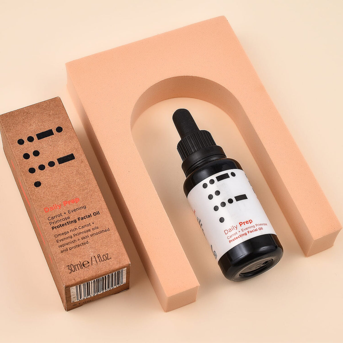 Five Dot Botanics- Daily Prep Carrot - Evening Primrose Protecting Facial Oil 30ml 7187974 1
