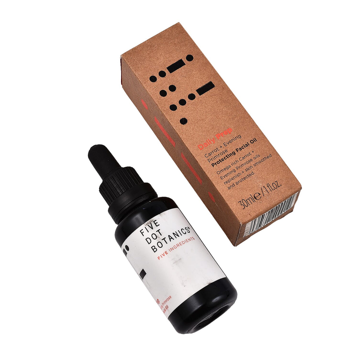 Five Dot Botanics- Daily Prep Carrot - Evening Primrose Protecting Facial Oil 30ml 7187974 2