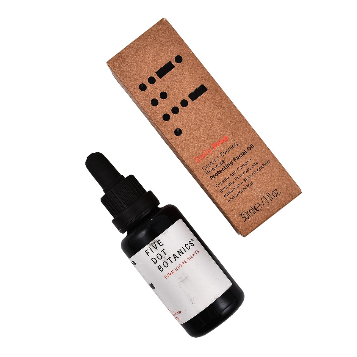 Five Dot Botanics- Daily Prep Carrot - Evening Primrose Protecting Facial Oil 30ml 7187974 3