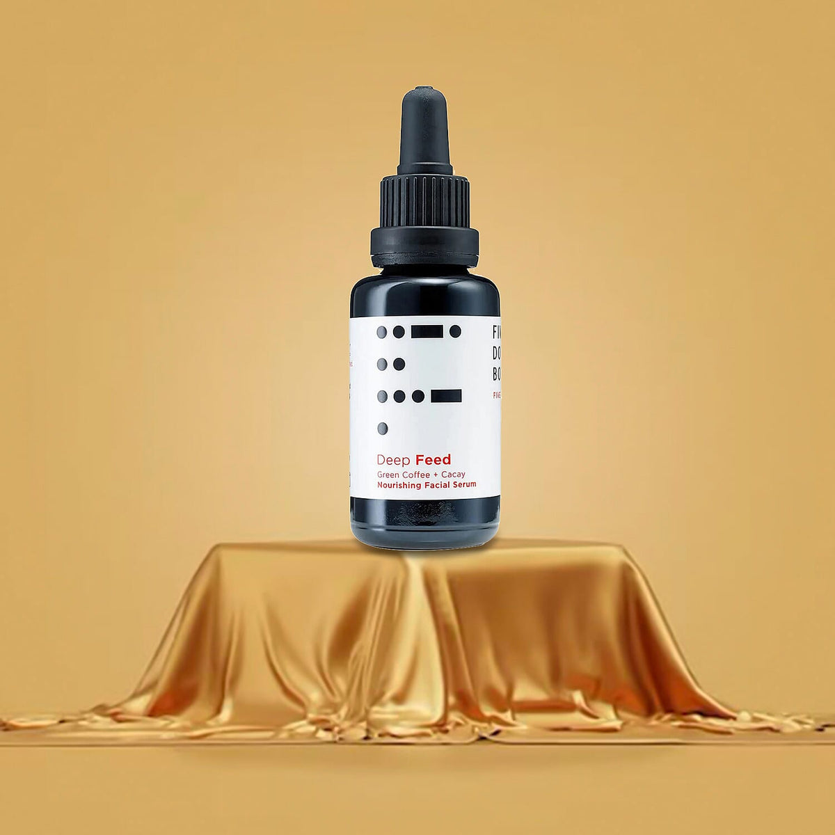 Five Dot Botanics- Deep Feed Green Coffee - Cacay Nourishing Facial Serum 30ml 7187959 2