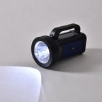 Rechargeable and Portable Multi-Functional Flashlight with Bluetooth Speaker - Blue