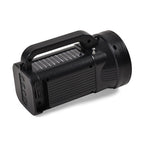 Rechargeable and Portable Multi-Functional Flashlight with Bluetooth Speaker - Blue