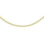 9K Yellow Gold  Chain (Size - 18),  Gold Wt. 1.9 Gms