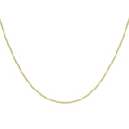 9K Yellow Gold  Chain (Size - 18),  Gold Wt. 1.9 Gms