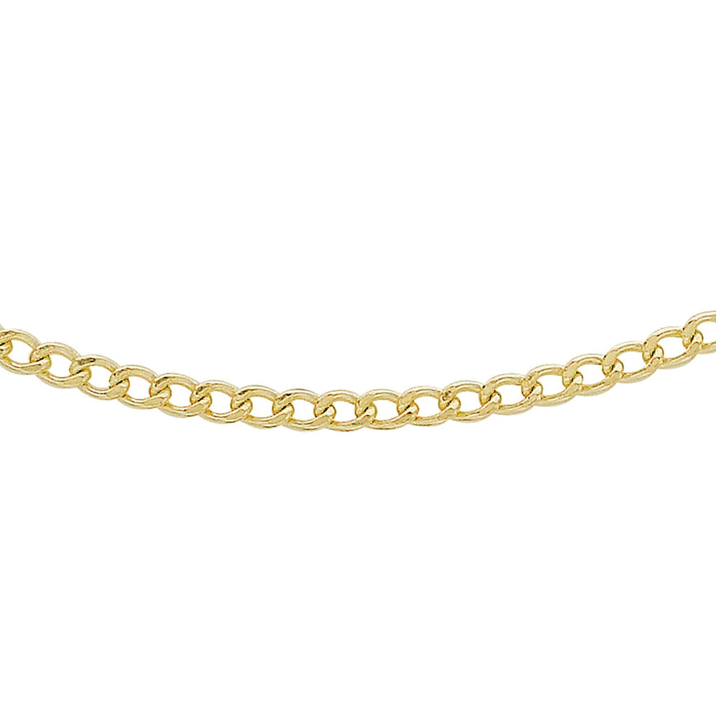 9K Yellow Gold  Chain (Size - 20),  Gold Wt. 1.4 Gms