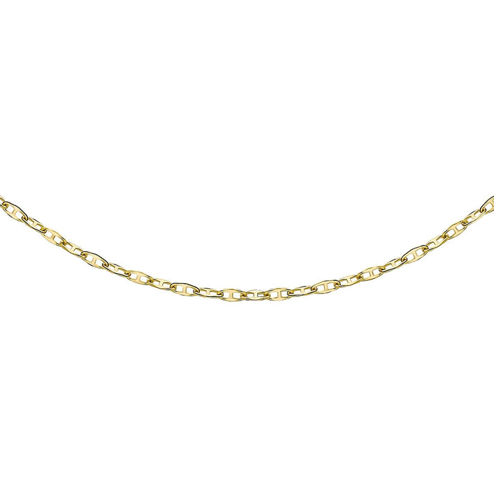Flat Rambo Chain 16 Inch in 10K Yellow Gold 7570375 1