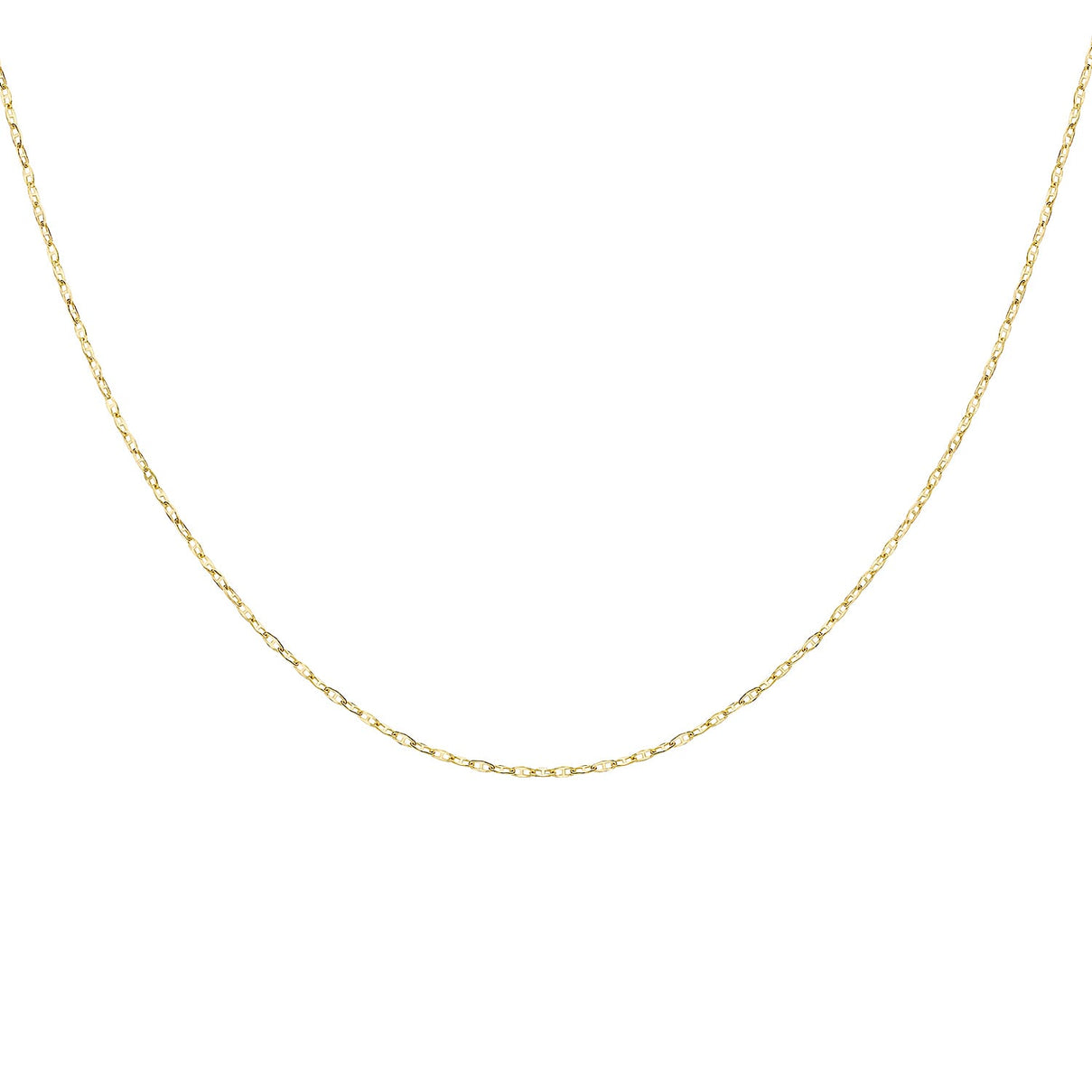 Flat Rambo Chain 16 Inch in 14K Yellow Gold 7576323 4