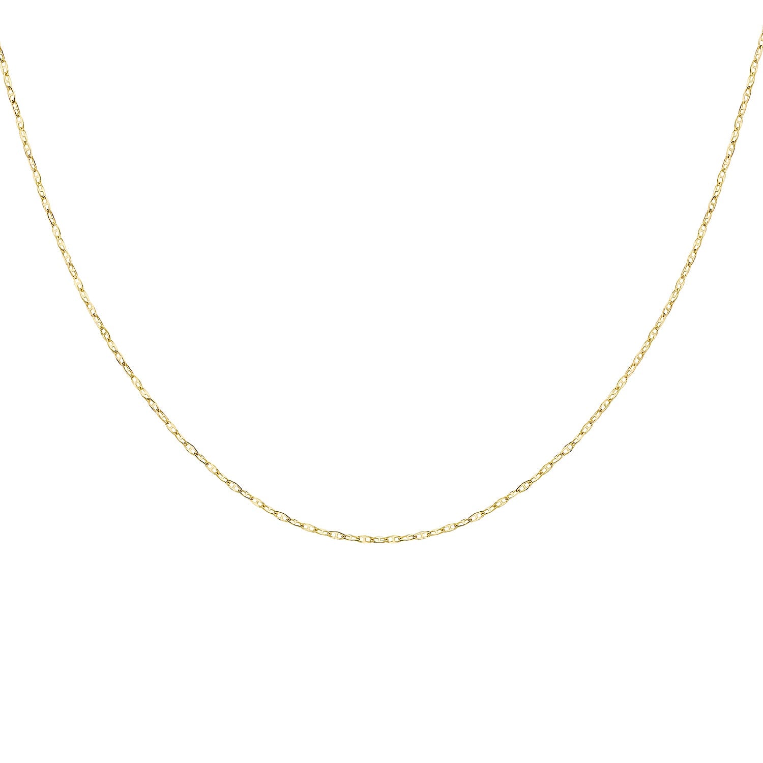 Flat Rambo Chain 16 Inch in 14K Yellow Gold 7576323 4