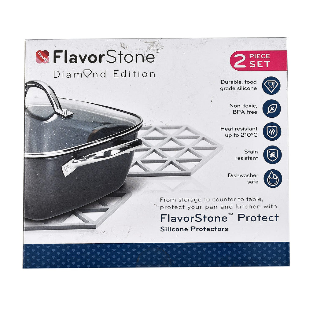 FlavorStone Set of Silicone Mats - Grey