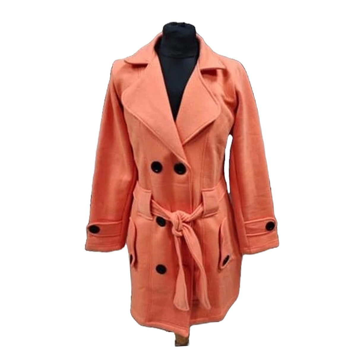 Cotton Patterned Coat - Red &amp; Light Gray 7976166 0