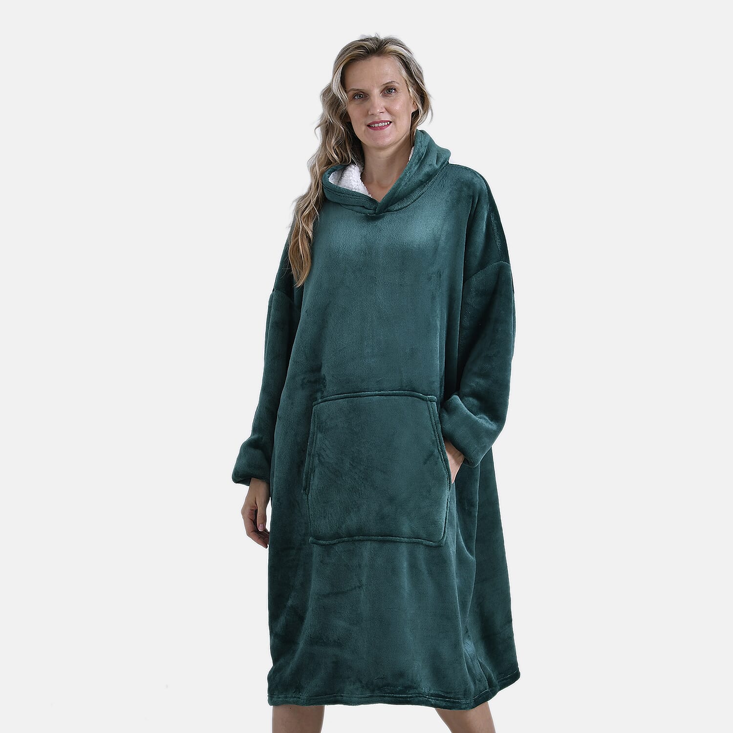 Fleece Hoodie Blanket - One Size 7825135 4