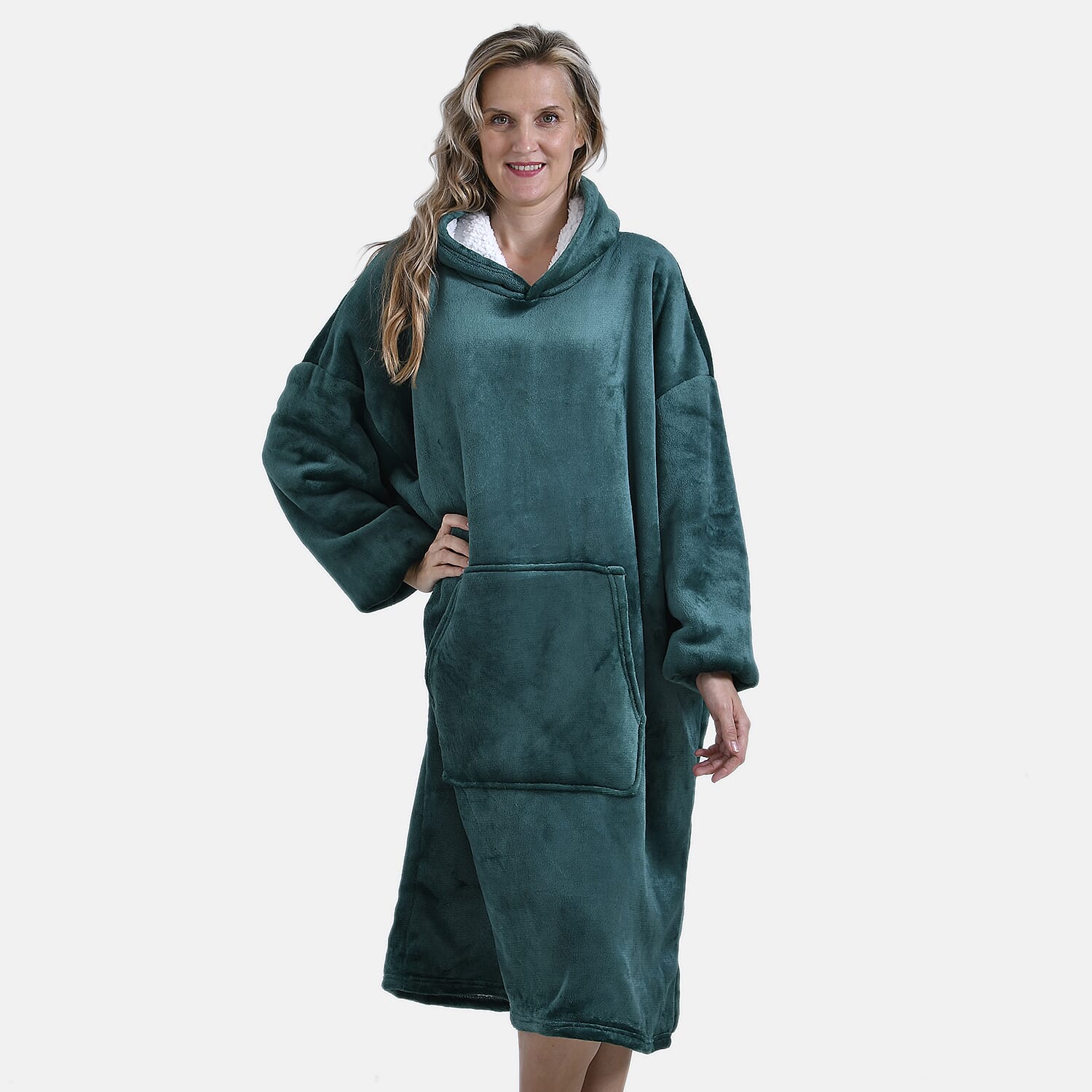 Fleece Hoodie Blanket - One Size 7825135 6