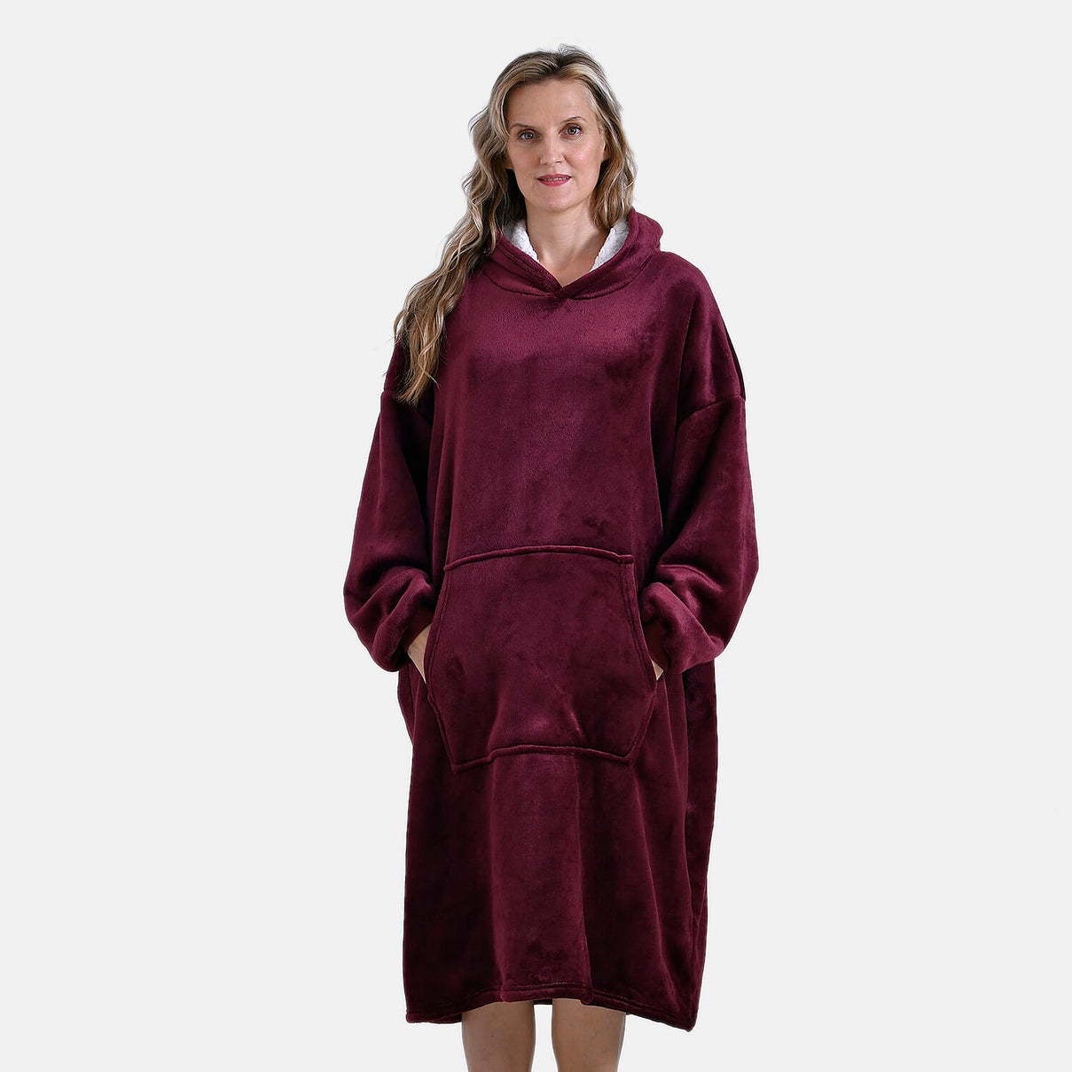 Fleece Hoodie Blanket - One Size V32528714 7