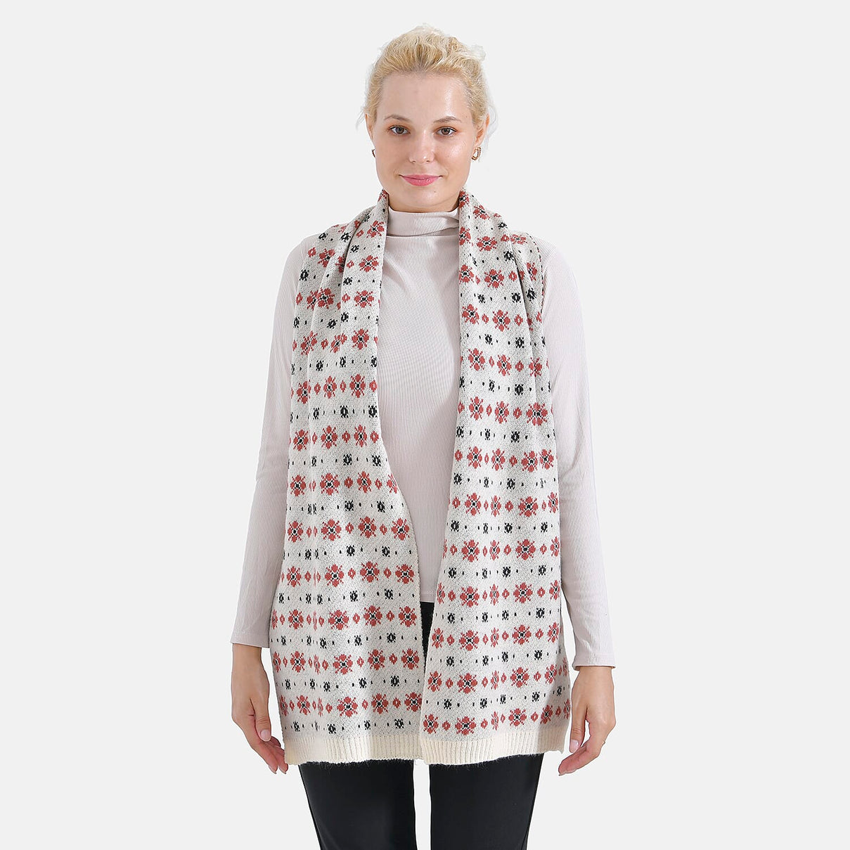 Christmas Snow Printed Scarf 7847521 11